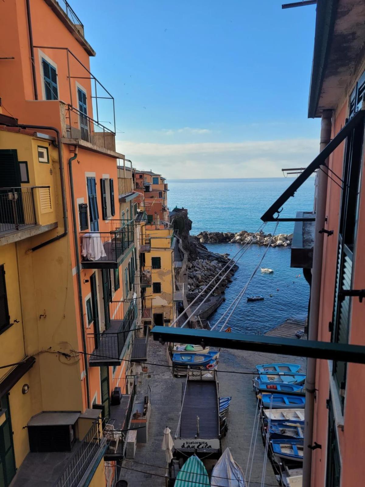 Rioroooms Oblo Apartment Riomaggiore Bagian luar foto